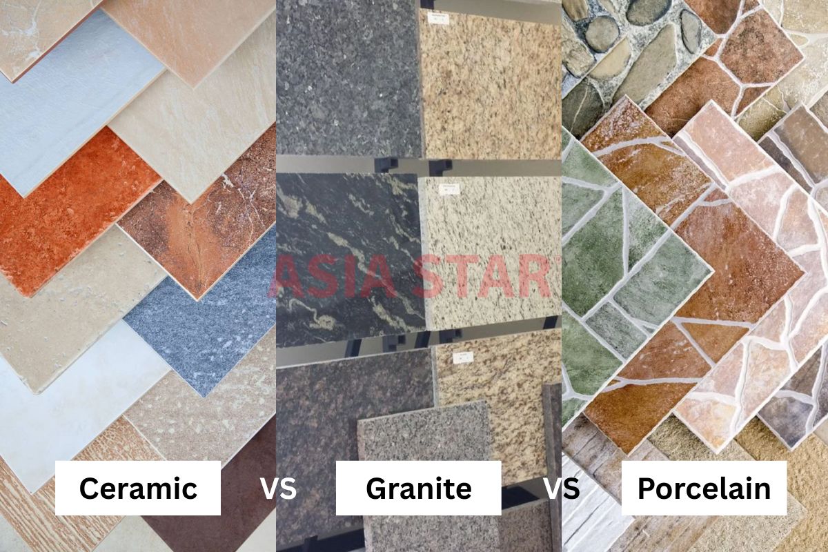 Gạch Ceramic, Granite và Porcerlain