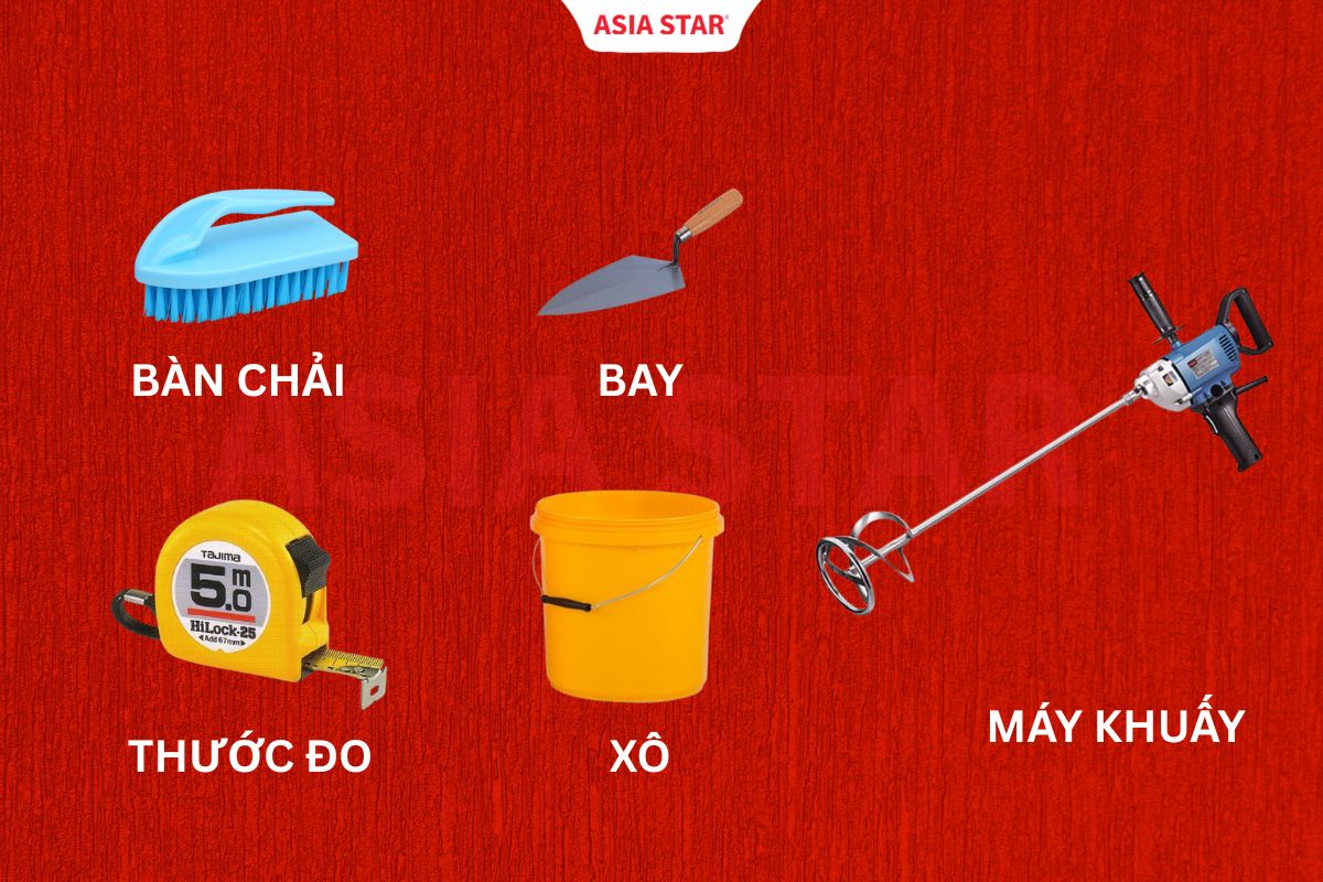 Dụng cụ cần chuẩn bị