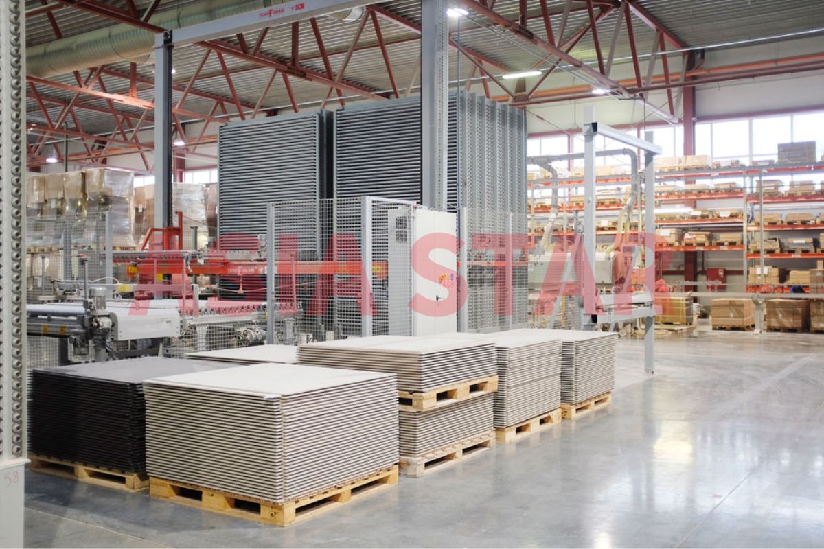Ốp lát khu vực công nghiệp