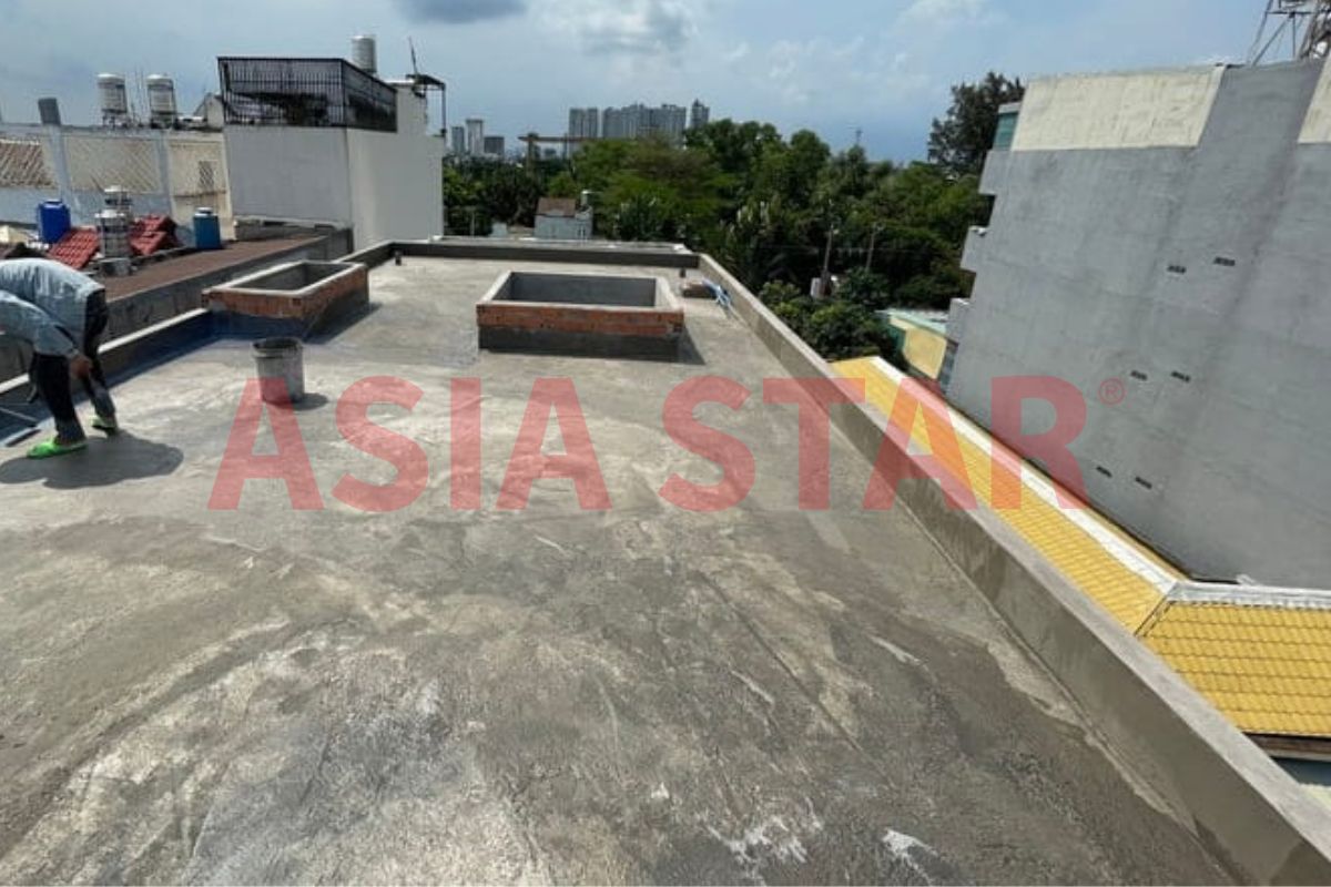 Sàn mái tiếp xúc trực tiếp với môi trường