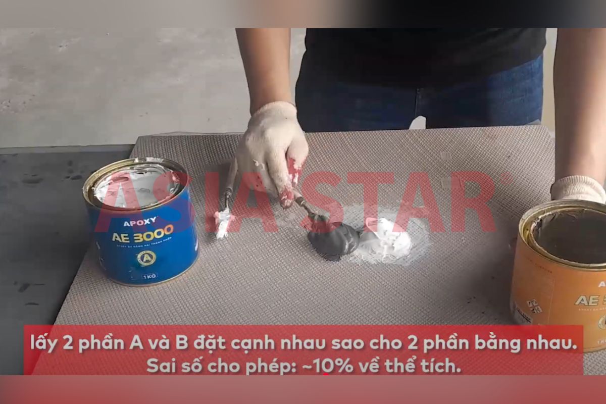 Tỷ lệ pha trộn