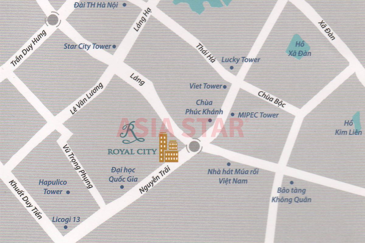 Vị trí chiến lược của Royal City