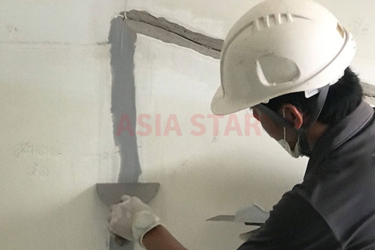 Xử lý vết nứt tường gạch
