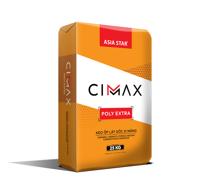 CIMMAX POLY EXTRA – Keo ốp lát tiêu chuẩn C2