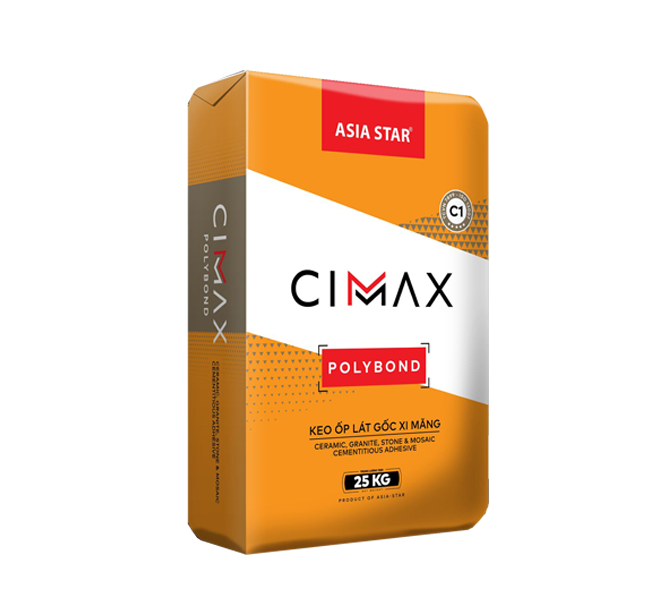CIMMAX POLYBOND-Keo ốp lát tiêu chuẩn C1
