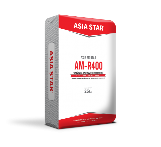 Vữa sửa chữa, trám vá mác cao AM-R400